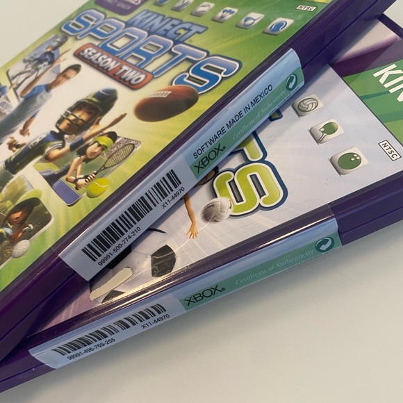 Xbox 360 Kinect Sports 1 & 2 (Sealed) - Picture 2 of 2